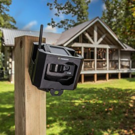 VOSKER Metal Security Box for V150 Outdoor Security Camera - Protective Heavy Duty Steel Case, Weather & Animal Resistant, Easy Accessible Panel