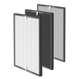 Ecofort 818 Replacement Filter Set Compatible with Okaysou Apollo 818 Air Purifier, 3-Stage Filtration with Premium Filters, Activated Carbon, and 𝐏𝐡𝐨𝐭𝐨𝐜𝐚𝐭𝐚𝐈𝐲𝐬 Filter, 3-Pack
