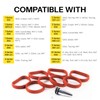 Hugwish Twist flap plugs N47, N47S, twist flaps blind plug