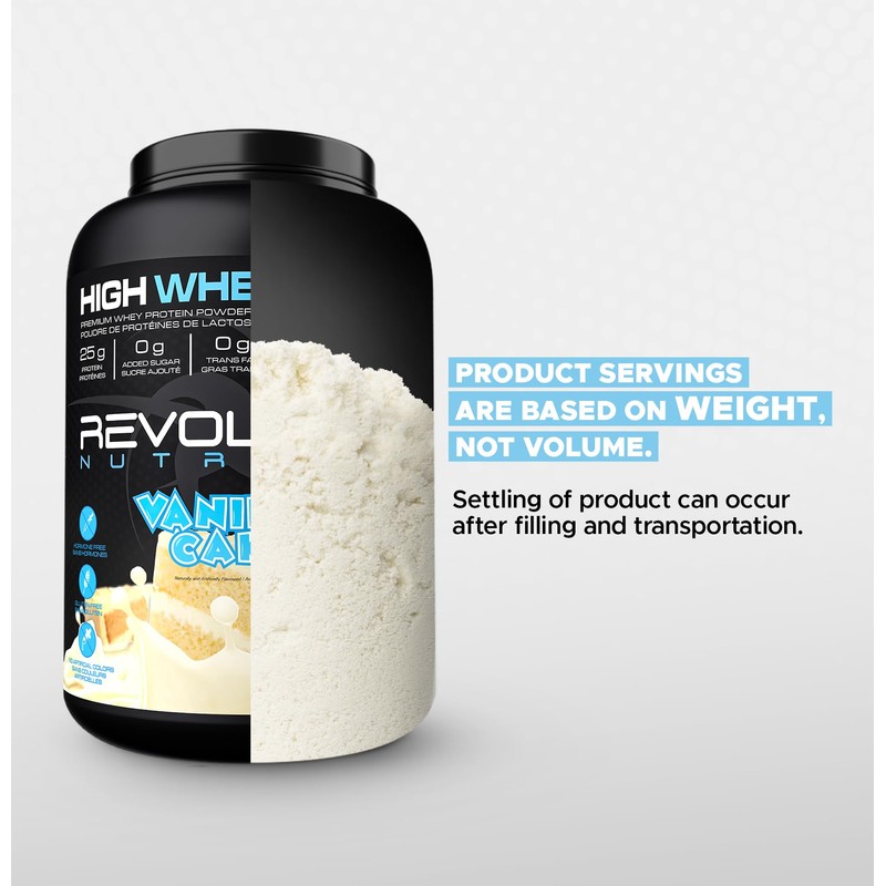 Revolution Nutrition Revolution Nutrition, High Whey, Protein Powder, Whey Isolate,