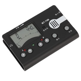 Guzheng Tuner, MT 70B Digital Metronome Tuner Generator Guzheng Tuner with Large LCD Display
