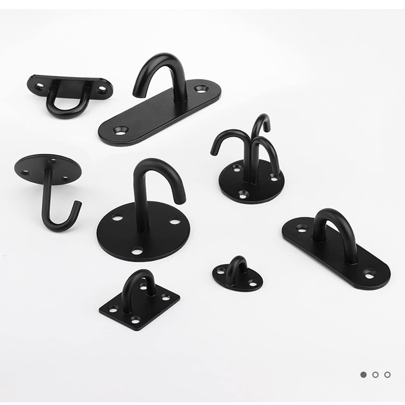 MACHSWON Stainless Steel Hook 100mm,U-Shaped Hook Heavy Duty Ceiling Hooks,
