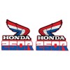 1985 HONDA XR 250 TANK DECAL SET VINTAGE MOTOCROSS AHRMA