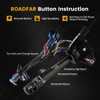 ROADFAR Turn Signal Switch Multi-Function Combination Switch, Push Button, Black,