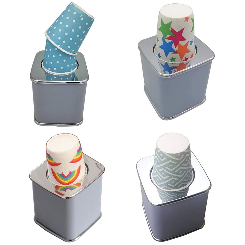 DEER REED Cup Dispenser, Disposable Paper Cup Dispenser for 3