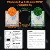 10g x 10 Packs Silica Gel Desiccant Sachets, Reusable Dehumidifiers