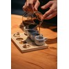 Bristot Porcelain Espresso Cups with Saucers | Dolomit Espresso Cup
