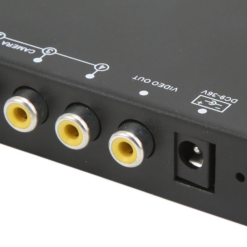 Vehicle Digital Video Recorder 4 Channel 720P DC9‑36V Universal Mini