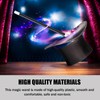 EUYKQNOI 2 Pieces Magic Wand Magic Wand Black Plastic Magic