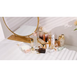 zofudo 360 Degree Makeup Shelf Cosmetic Rack Holder Rotating Organizer Storage Box Case