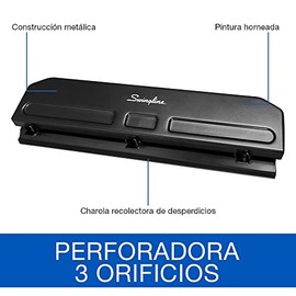 Swingline Perforadora 3 Orificios. P6084