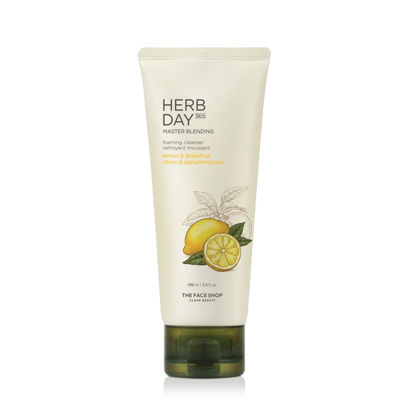 THE FACE SHOP Herb Day 365 Master Blending Foaming Cleanser