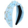 Gmmidea Ocean Knotted Headbands for Women Girls Beaded Seashell Starfish