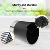 Straw Holder for Countertop, Stainless Steel Drinking Straw Dispenser Forks