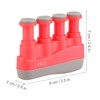 Finger Trainer, Children Adults Adjustable Guitar Piano Zither Finger Strength