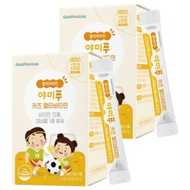GM Farm Yamipoo Kids Multivitamin 30 packets (2 packs) Children's nutritional supplement / 지엠팜 야미푸 키즈 멀티비타민 30포 2개 어린이 영양제