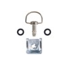 Oldbones Motorcycle Quick Release D-Ring Race Fasteners 19 mm Sliver
