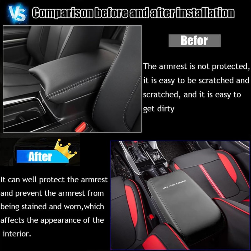 Kakash Custom Interior Accessories for Mitsubishi Eclipse Cross 2018 2019