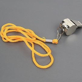 Lanyard Whistle, Referee Whistle, Game Whistle, Portable Whistle Soccer Match 3ea