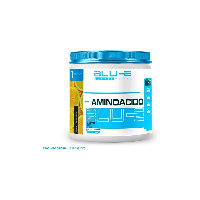 Aminoacidos Bccaas Glutamina Blu-e 500g Varios Sabores