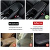 YJMOTOR Fit Civic 10th Gen Armrest Box Cover ABS Central