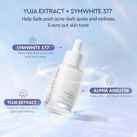 sérum facial iluminador con Symwhite 377 y Yuja Extract, para tono desigual y manchas visibles, 30 ml