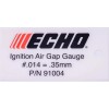 ECHO GENUINE ECHO IGNITION COIL MODULE AIR GAP GAUGE TOOL