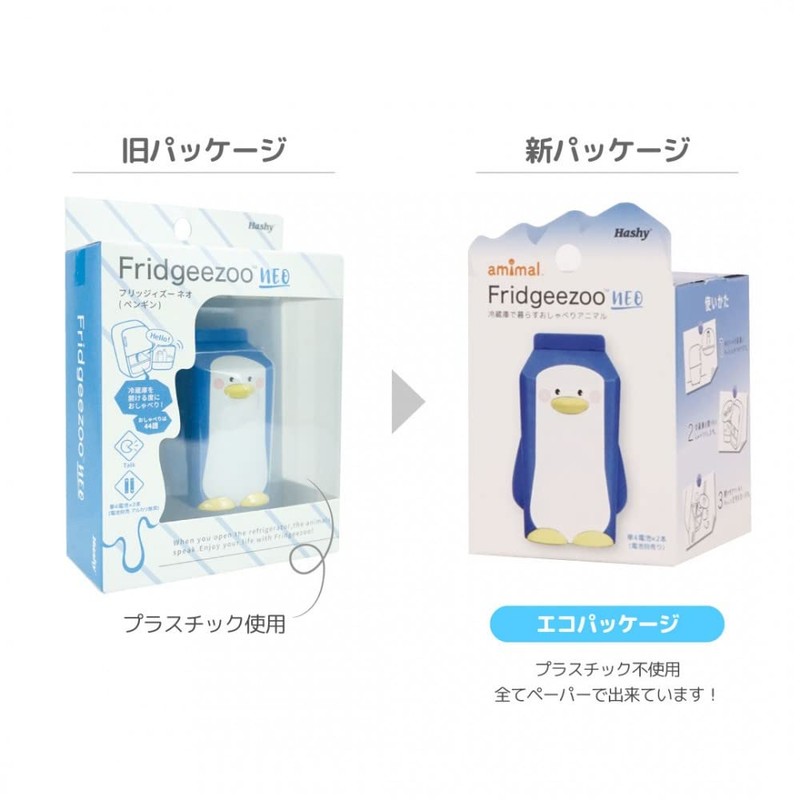 Hashy Fridgeezoo Neo Polar Bear V1 Refrigerator Dedicated Talking Robot