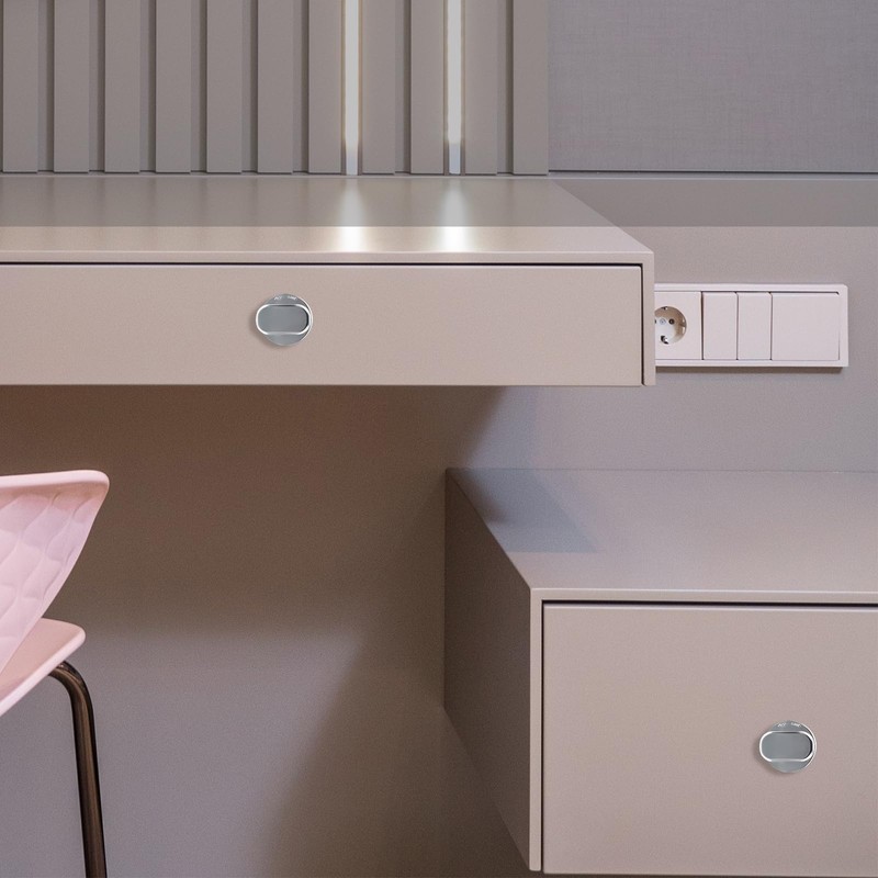 OSALADI Self Stick Suction Cup Handrail Adhesive Handle for Cabinets