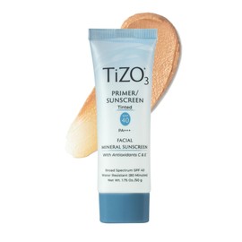TiZO 3. Protector solar 100 mineral SPF40 con color, textura sedosa y acabado mate.