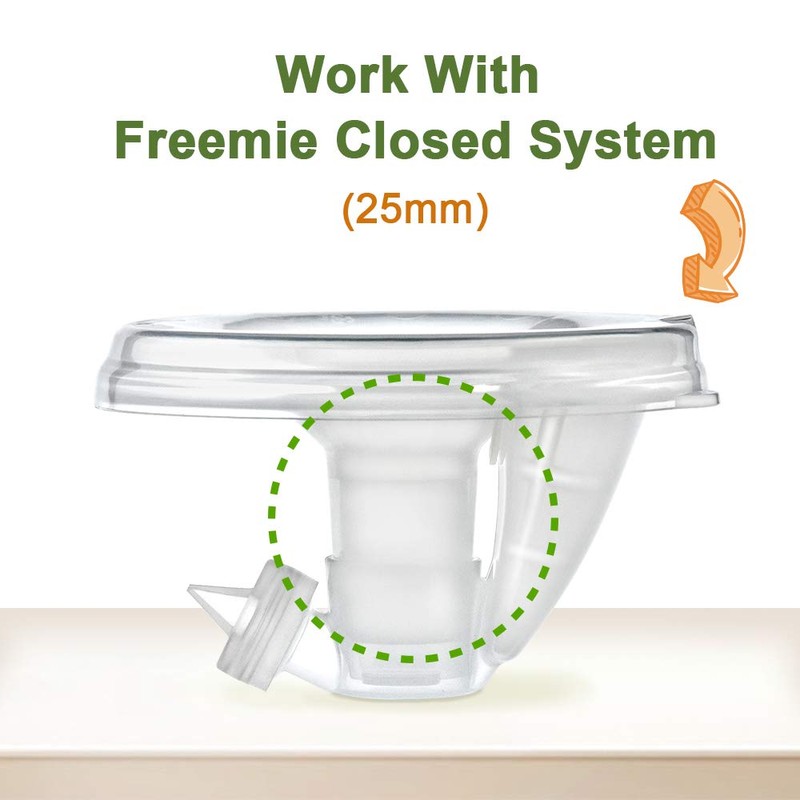 Maymom - Freemie Flange Inserts (19mm) - Small Inserts for