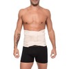 Channo Men's Women's Double Fit Strong Back Belt, Beige (vison).
