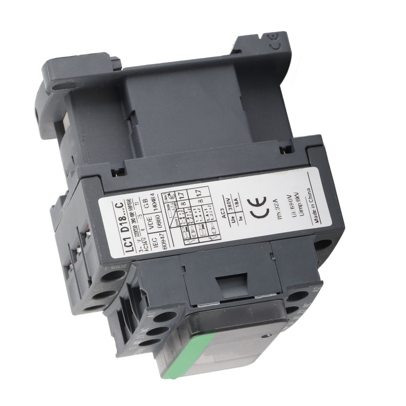 LC1D18 AC Contactor 380V Rated Voltage Low Voltage Industrial Electric