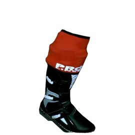 Proline Neoprene Boot Gaiter Fits Motocross-Enduro-Trials Boots - Red - Free Size Adult