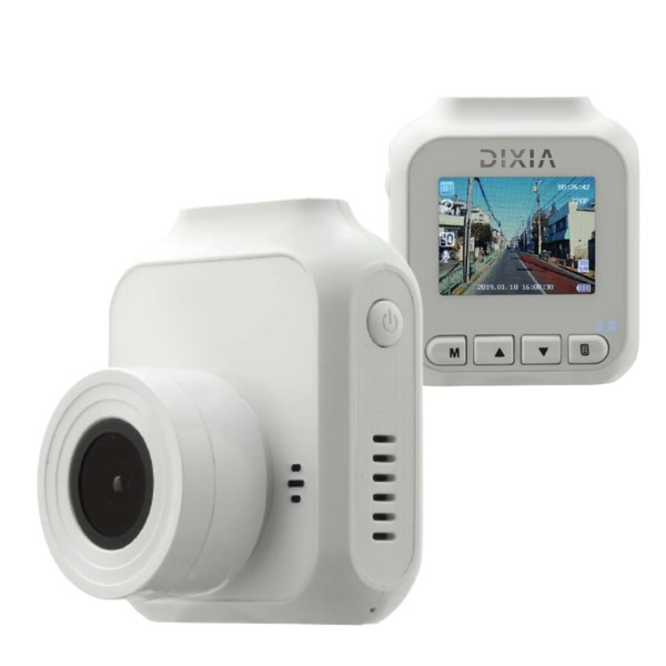 Dash Camera, Compact, Compact, 1 Million Pixels, HD, Front, LCD