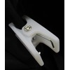 NAHANCO Fitting Clips 12 Plastic Fitting Clips for Alterations, White