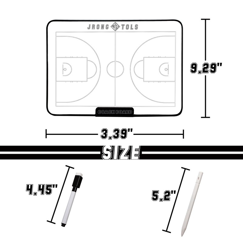 Double-Sided Electronic Coaching Board 15.5 Inch LCD Screen Basketball Tactical
