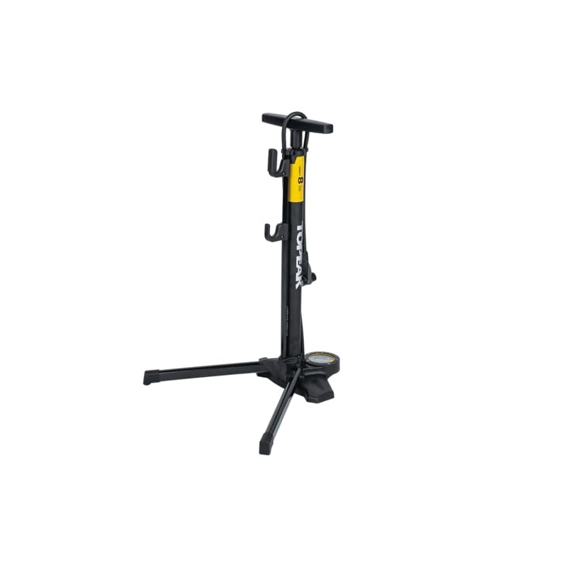 TOPEAK Transformer Urban EX Bicycle Floor Pump with Stand Black