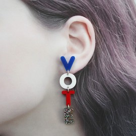 VOTE Acrylic Dangle Earrings