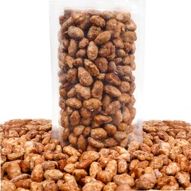 Smarty Stop Toffee Coated Almonds Sweet Crunchy Caramelized Nuts Snack (1 Pound (Pack of 1))