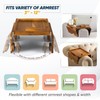 BLUEWEST Sofa Armrest Tray, Arm Table Sofa Arm Tray with