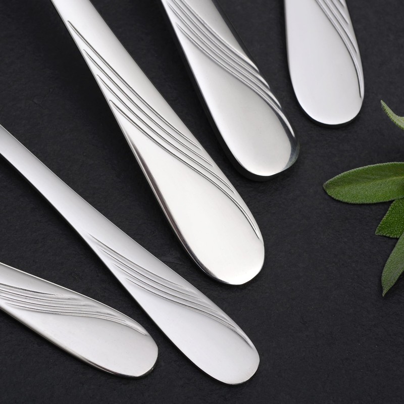 GRÄWE Stralsund Series Cutlery Set for 12 People, 60 Pieces,