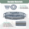 WSEYU Replacement Lid Compatible with 64 oz Low Profile Container