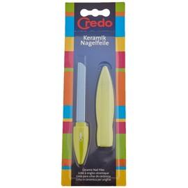 CREDO POP ART Ceramic Nail File 3 File Surfaces Green