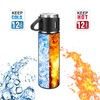 GIOGD Stainless Steel Thermo 500ml/16.9oz Vacuum Insulated Bottle with Cup