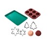 Chicago Metallic 12 Piece Holiday Baking Set, Perfect For Baking