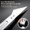 Stainless Steel Vegetable Peeler Set For Kitchen, 3 Piece, Silver,