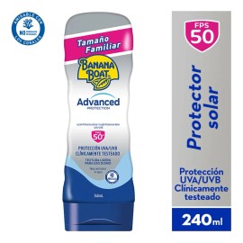 Protector Solar Banana Boat Advanced Protection 50+FPS 240ml
