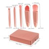 Minkissy Mini Makeup Brush Set 5 Piece Travel Makeup Brushes