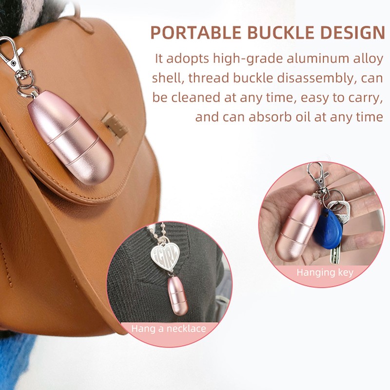 Oil Absorbing Volcanic Face Roller Portable Oil Control Face Roller